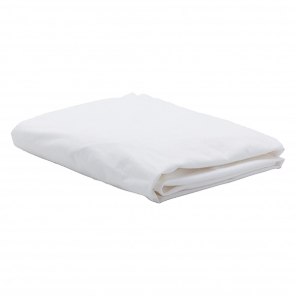 Waterproof molton fitted sheet